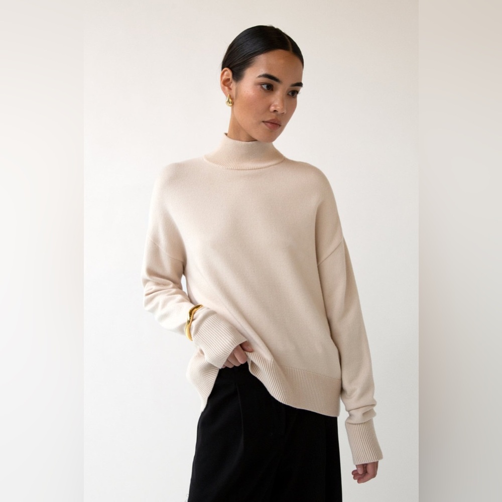 Oak + Fort Turtleneck Sweater